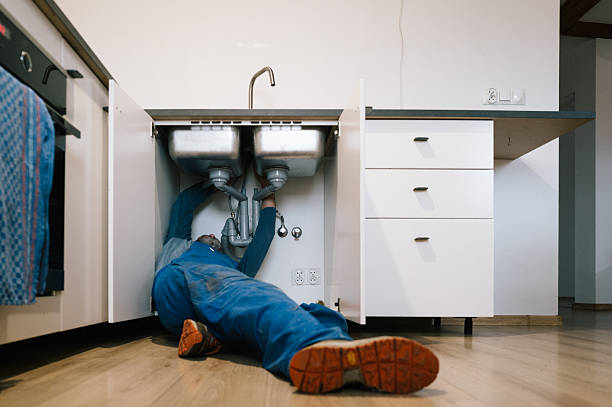 Professional Drain Cleaning technician working in Eastaboga, AL